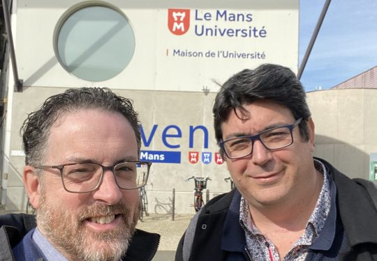  Alain et Pierre Salam_directeur de la Maison des langues et enseignant en lettres