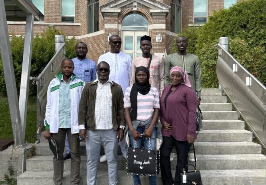 Délégation projet Mille femmes au campus de Gaspé