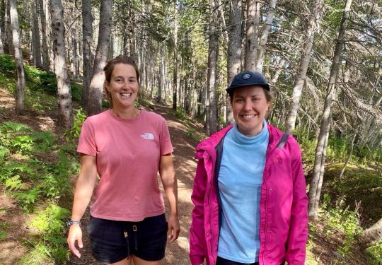  Julia Poulin et Korinne Le Blanc
