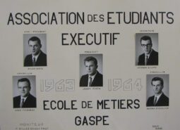 Assoetudiants_Ecole des metiers Gaspe 1963-1964