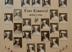 Cours commercial - Ursulines Gaspe 1961-1962