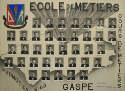 Ecole des metiers Gaspe 1961-1963