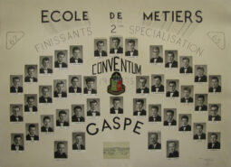 Ecole des metiers Gaspe 1962-1965