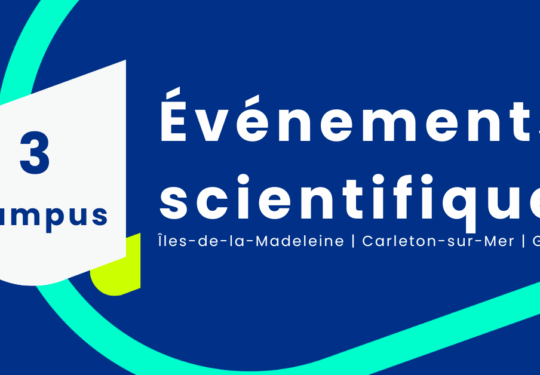  Communiqué événements scientifiques